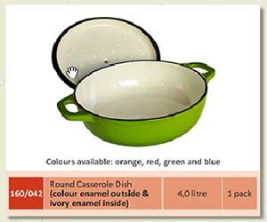 Round Casserole Dish